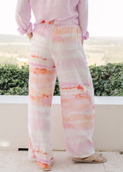 Pant - Pink Print by Goondiwindi Cotton