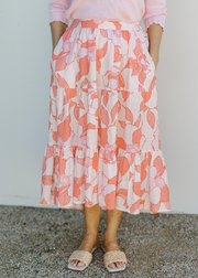 Skirt - Printed Tiered by Goondiwindi Cotton