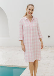 Dress - Pink Gingham by Goondiwindi Cotton