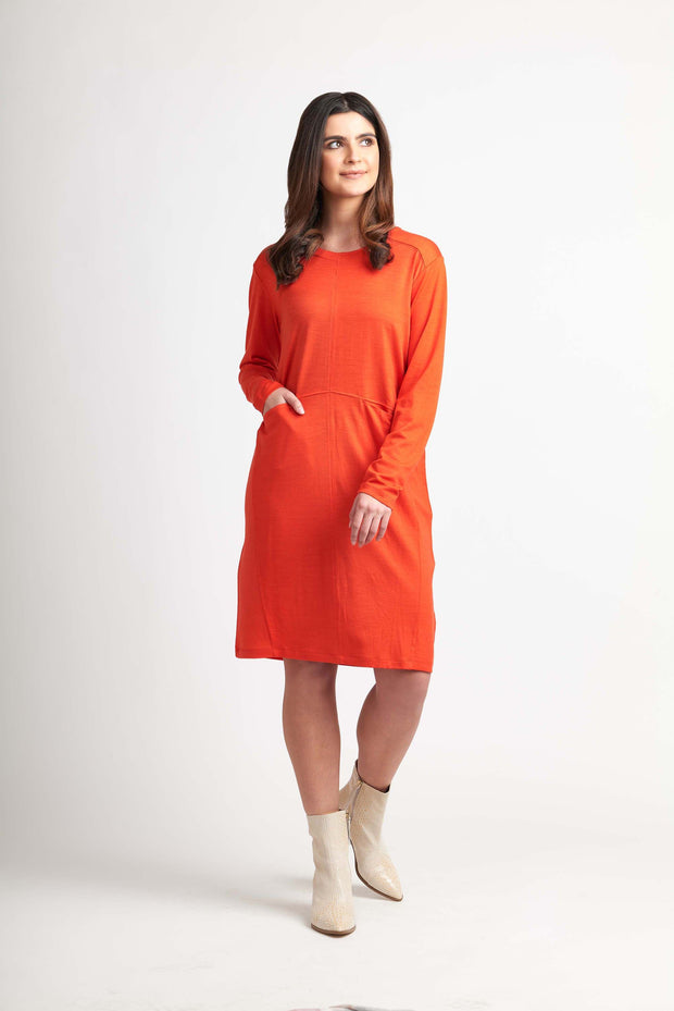 Dress - On the Panel Merino Wool by FOIL