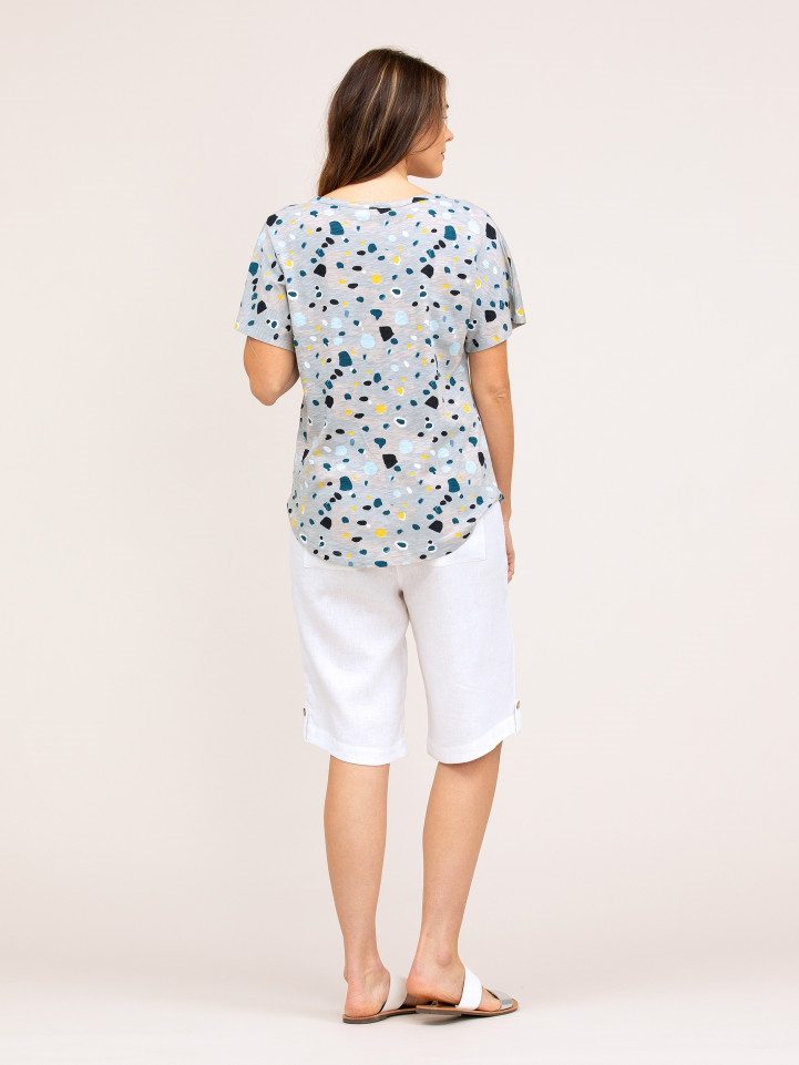 Top - Quartz Print Tee by Yarra Trail