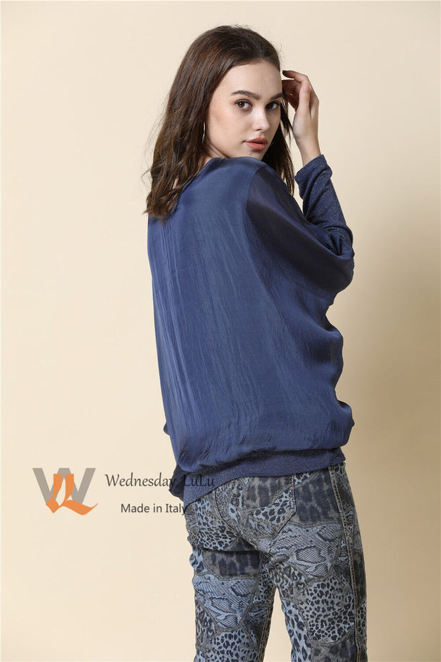 Top - Silk Hem Bling