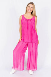 Pant - Italian Silk Palazzo