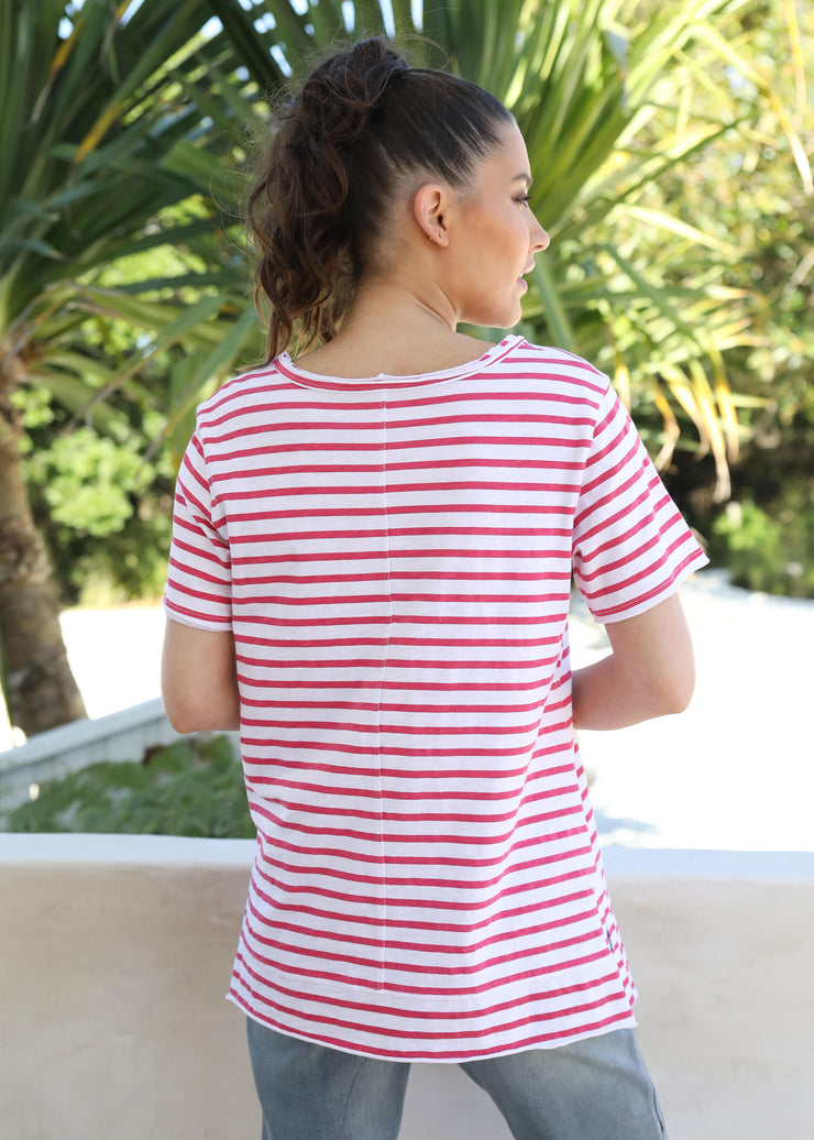 Top - Cotton Stripe Tee