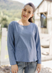 Top - Essential Cotton L/S by cloth+paper+scissors