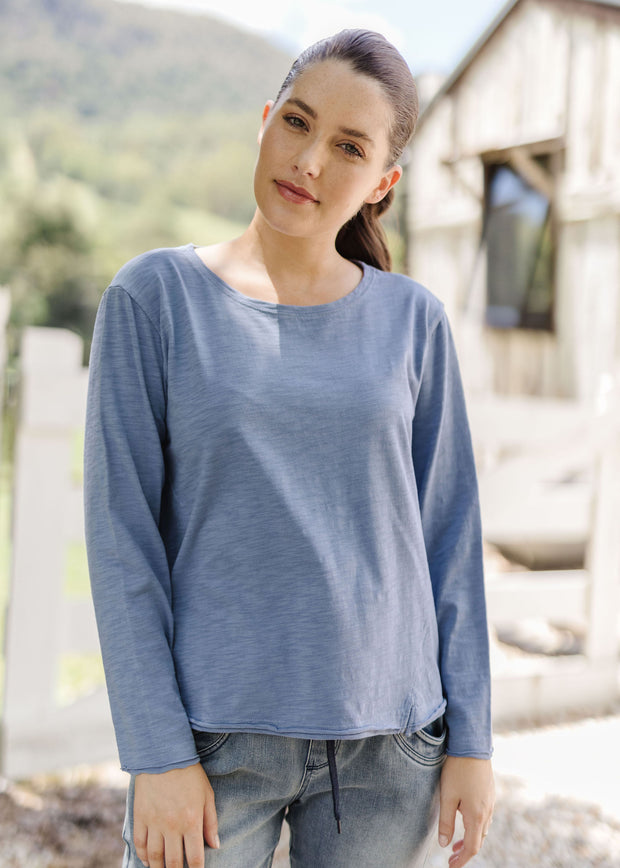 Top - Essential Cotton L/S by cloth+paper+scissors