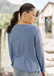 Top - Essential Cotton L/S by cloth+paper+scissors