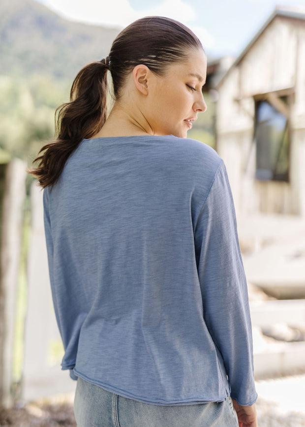 Top - Essential Cotton L/S by cloth+paper+scissors