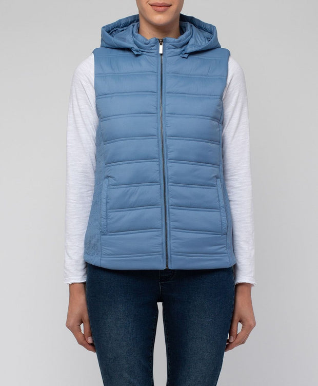 Vest - Hooded Puffer by JUMP