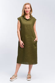 Dress - Cowl Neck Shift by SEE SAW