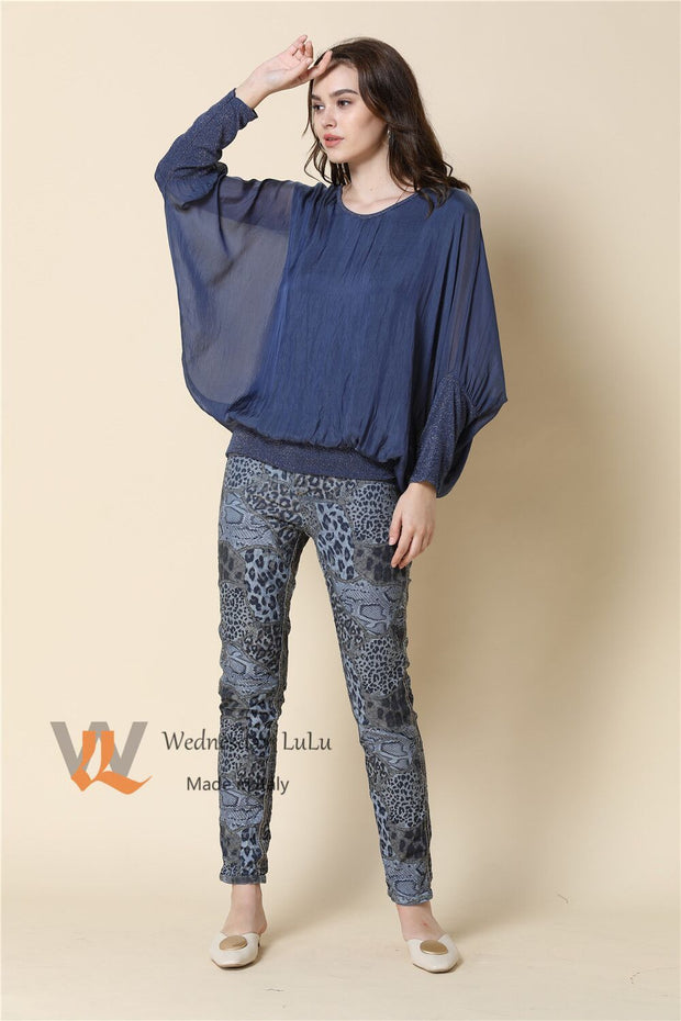 Top - Silk Hem Bling