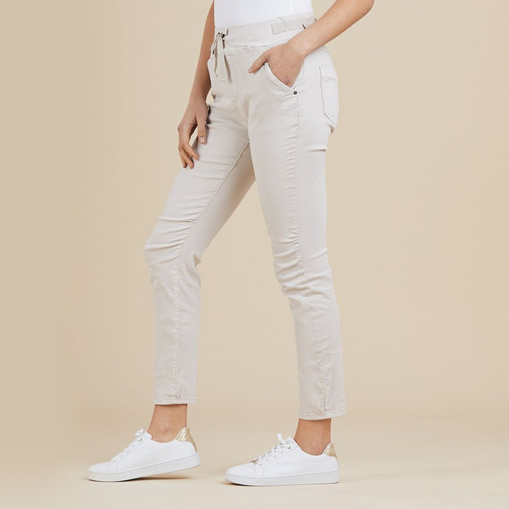 Pant - Tie Front Gathered Jean