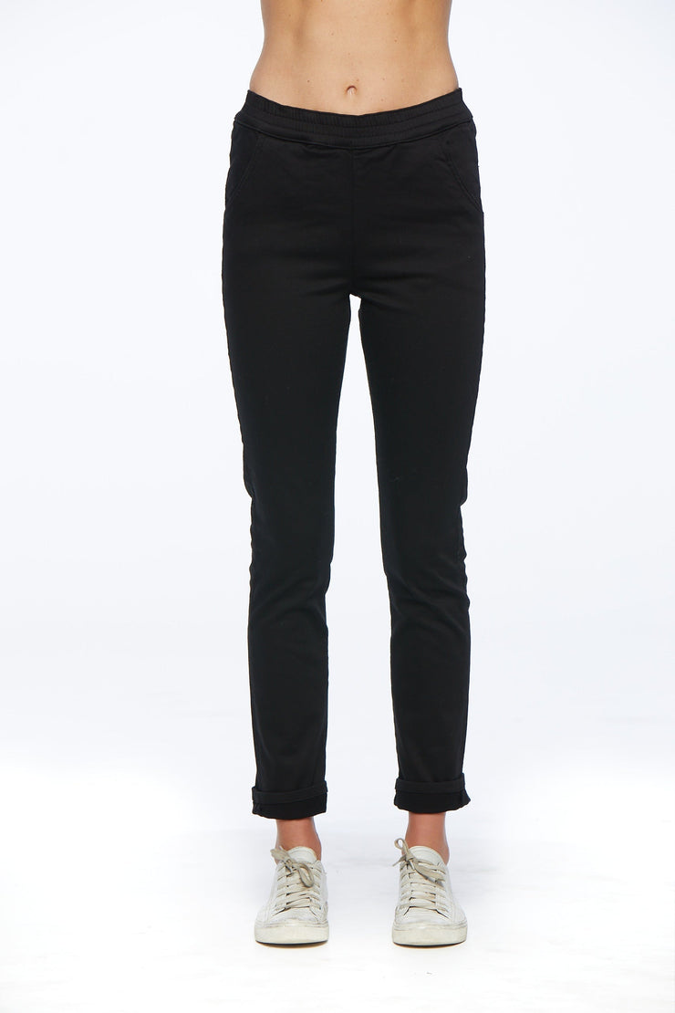 Pant - Heathrow Hybrid Black Jean