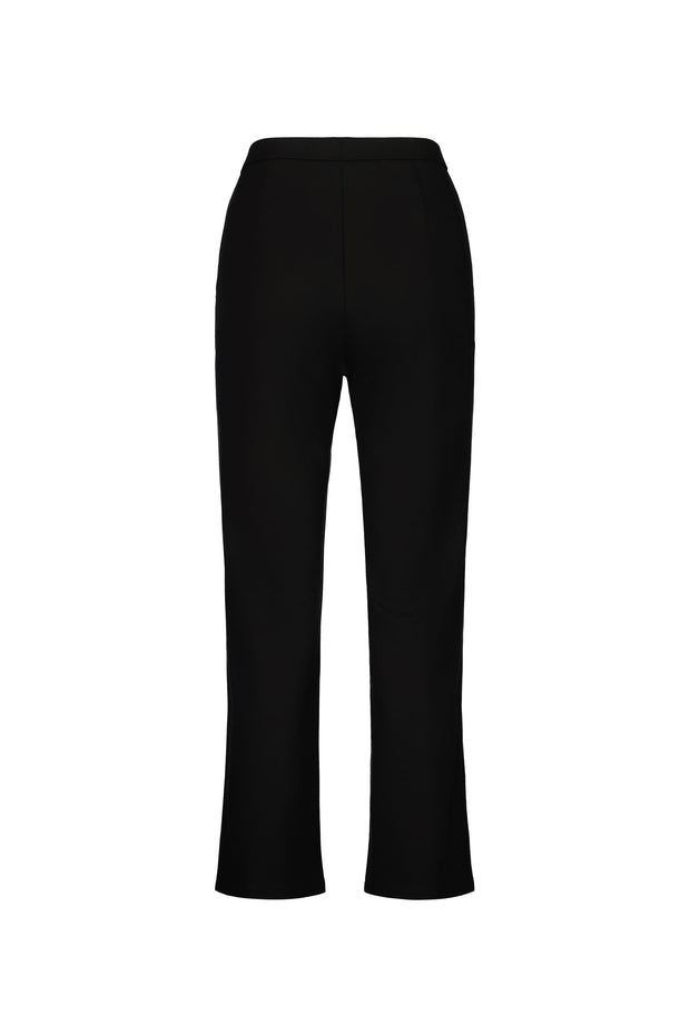 Pant - 7/8 Straight Leg Plain Ponti by Vassalli