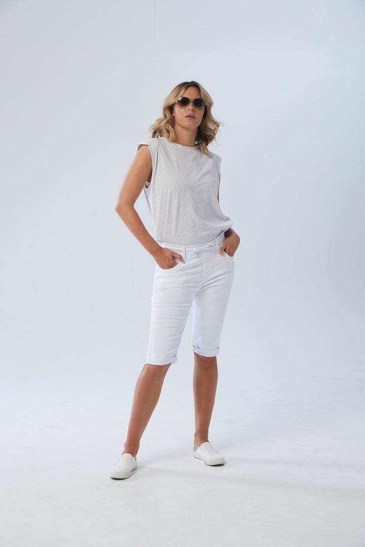 Pant - Hybrid Jogger White Short by NLJ