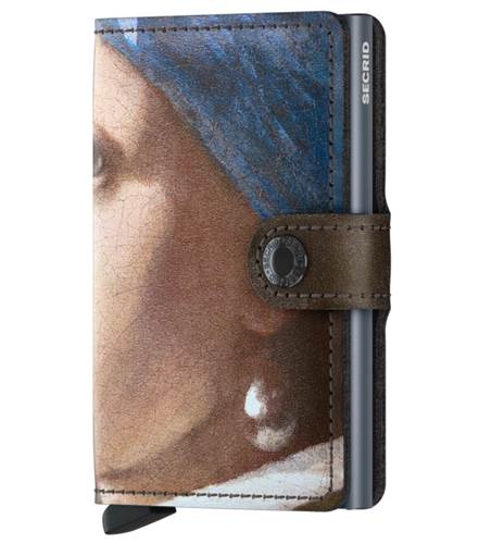 Wallet - Secrid Miniwallet Art Mauritshuis Pearl Earringm (Limited Edition)
