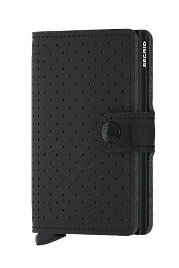 Wallet - Secrid Miniwallet Perforated Black