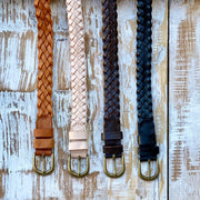 Belt - Vintage Leather Braid