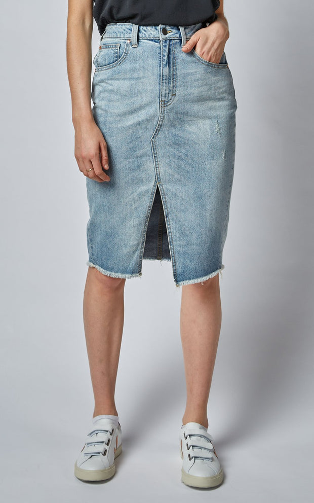 Skirt - High Revival Denim Skirt