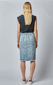 Skirt - High Revival Denim Skirt