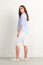 Top - Fine Tine Cotton Shirt by Vassalli