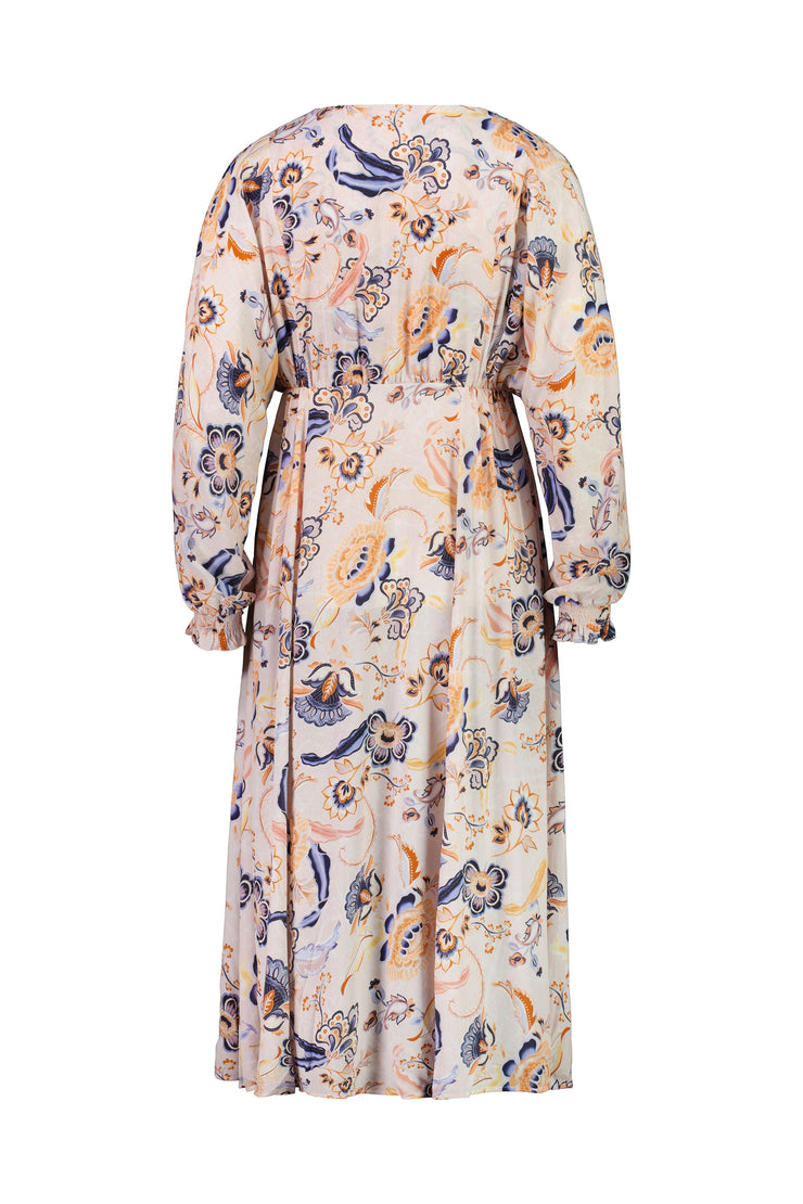 Dress - L/S V Neck Batwing by Vassalli
