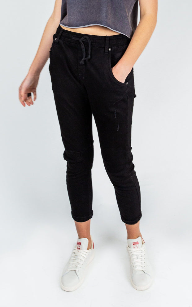Pant - Active Black Jean by Dricoper