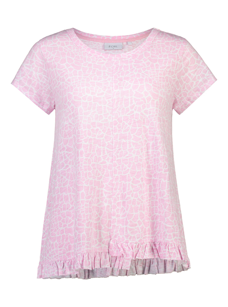 Top - The Frill of it Slub Tee by FOIL