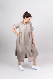 Dress - Ella Italian Linen by Purolino