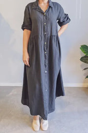 Dress - Ella Italian Linen by Purolino