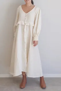 Dress - Frankie Italian Linen by Purolino