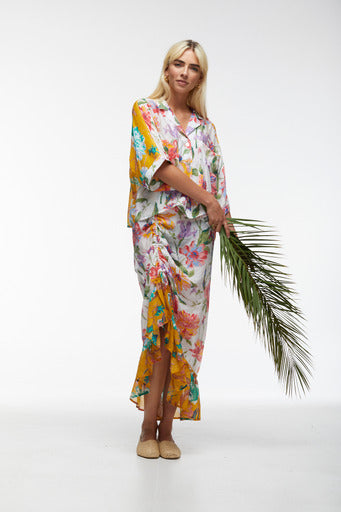Top - Floral Blouse by Zaket & Plover