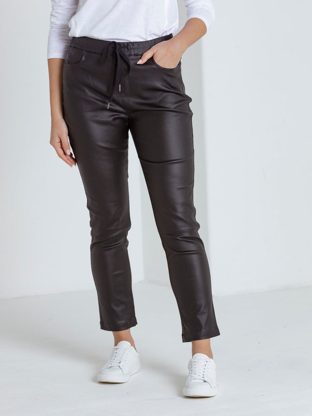 Pant - Faux Leather by Marco Polo