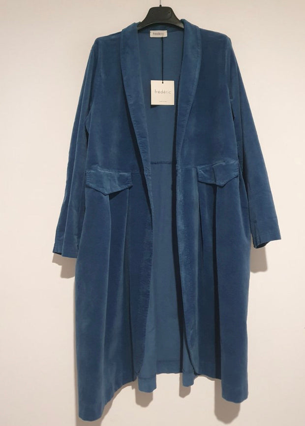 Jacket - Velvet Italian Cotton Coat