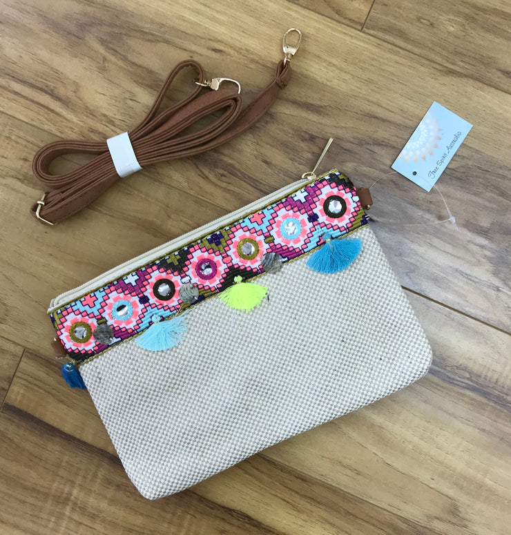 Bag - Embellished with Embroidery by Free Spirit