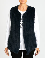 Vest - Crotchet Faux Fur by PingPong