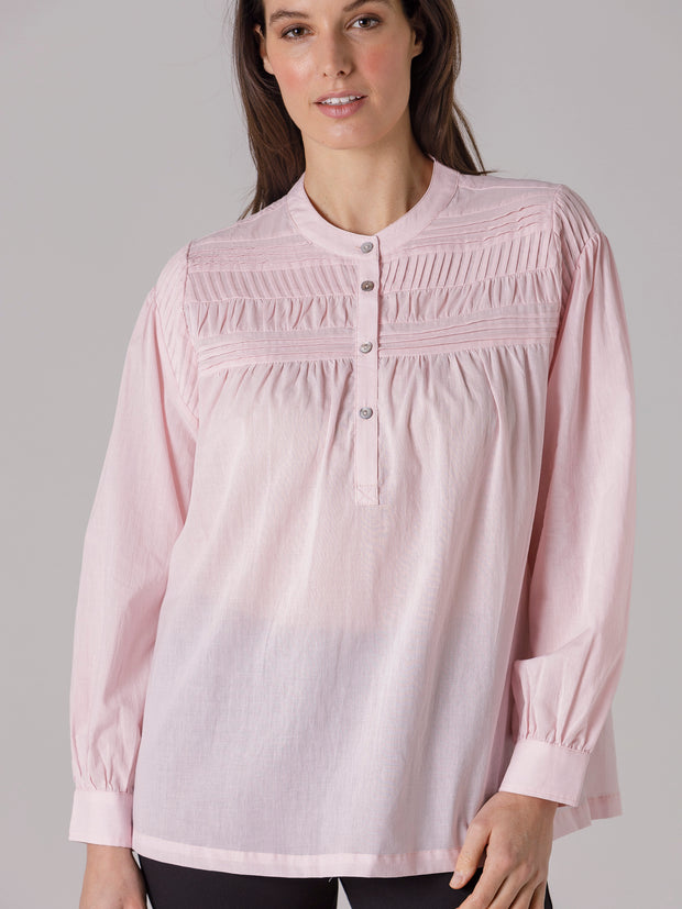 Top - Pintuck Shirt by Yarra Trail