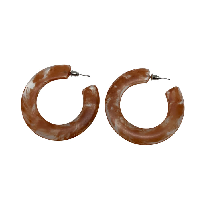 Earrings - Large Flat Hoop by Flotsam