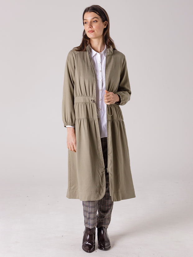 Jacket - Ruched Coat by Yarra Trail