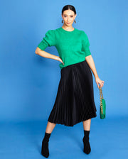 Skirt - Pleated BLACK Midi by PingPong