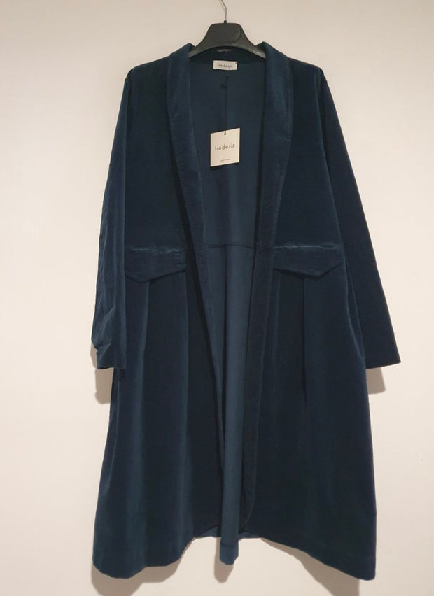 Jacket - Velvet Italian Cotton Coat