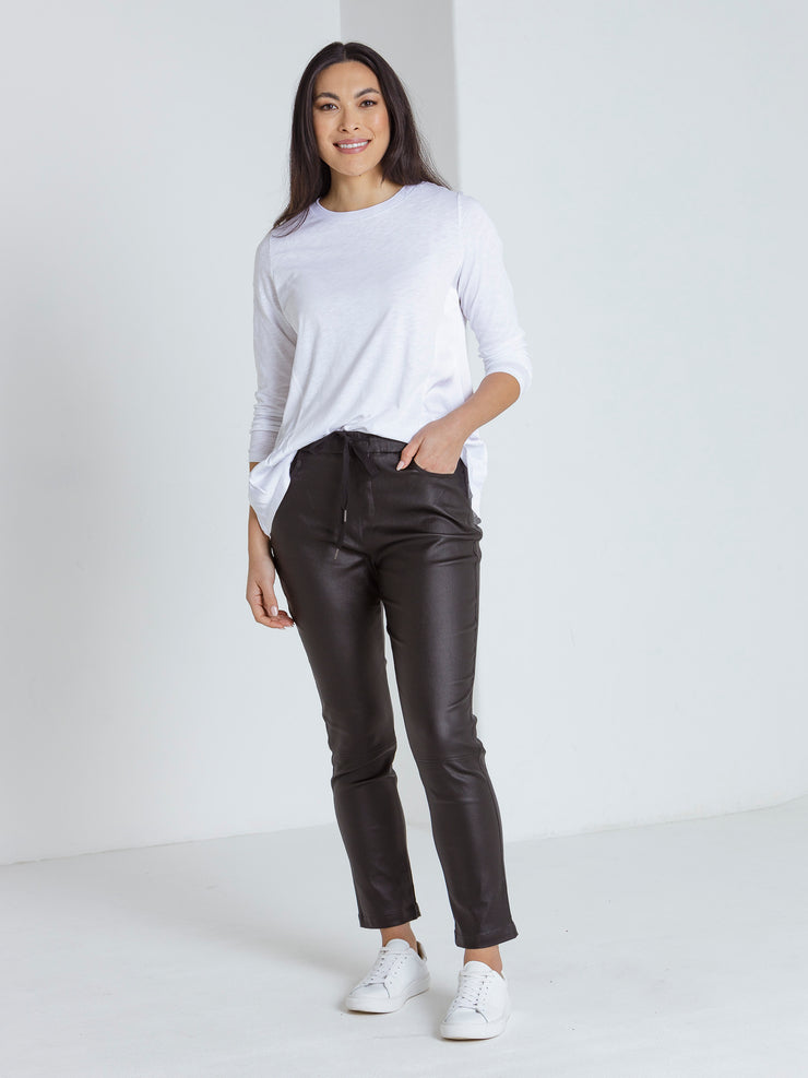 Pant - Faux Leather by Marco Polo