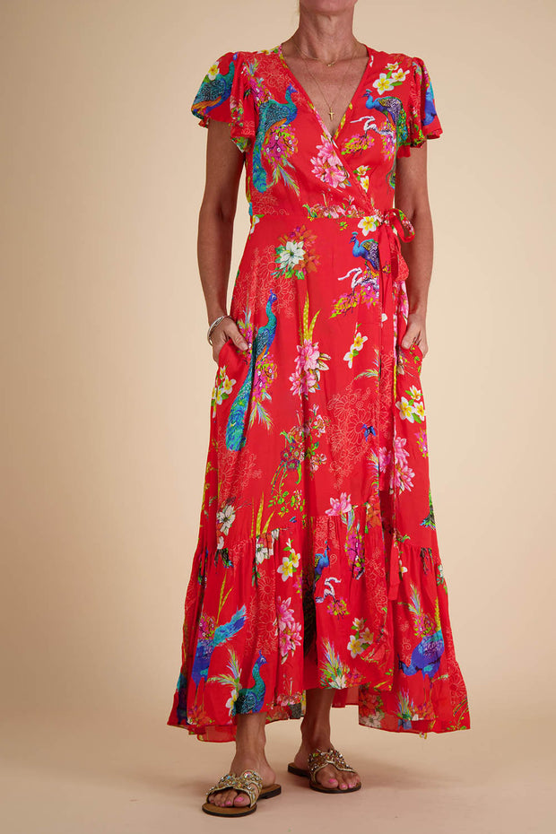 Dress - Colombo Maxi Wrap by Rubyyaya