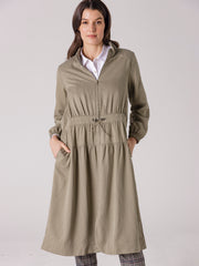 Jacket - Ruched Coat by Yarra Trail