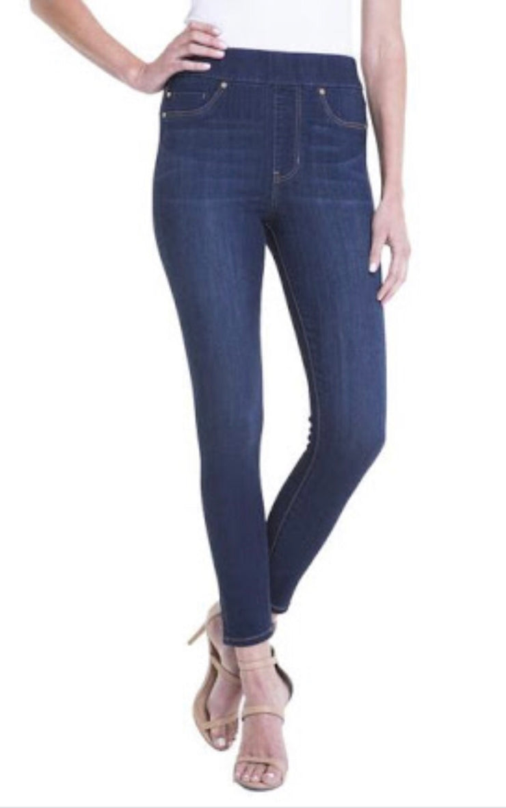 Pant - Farrah HighWaist Pull on Ankle Jean by Liverpool