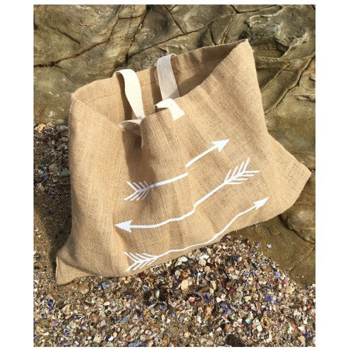 Bag  - Jute Arrows by Noosa Living