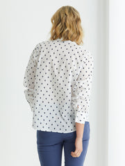 Top - Raindrop L/S Shirt by Marco Polo