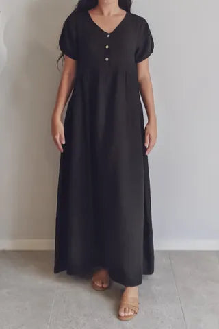 Dress - Lou Italian Linen by Purolino