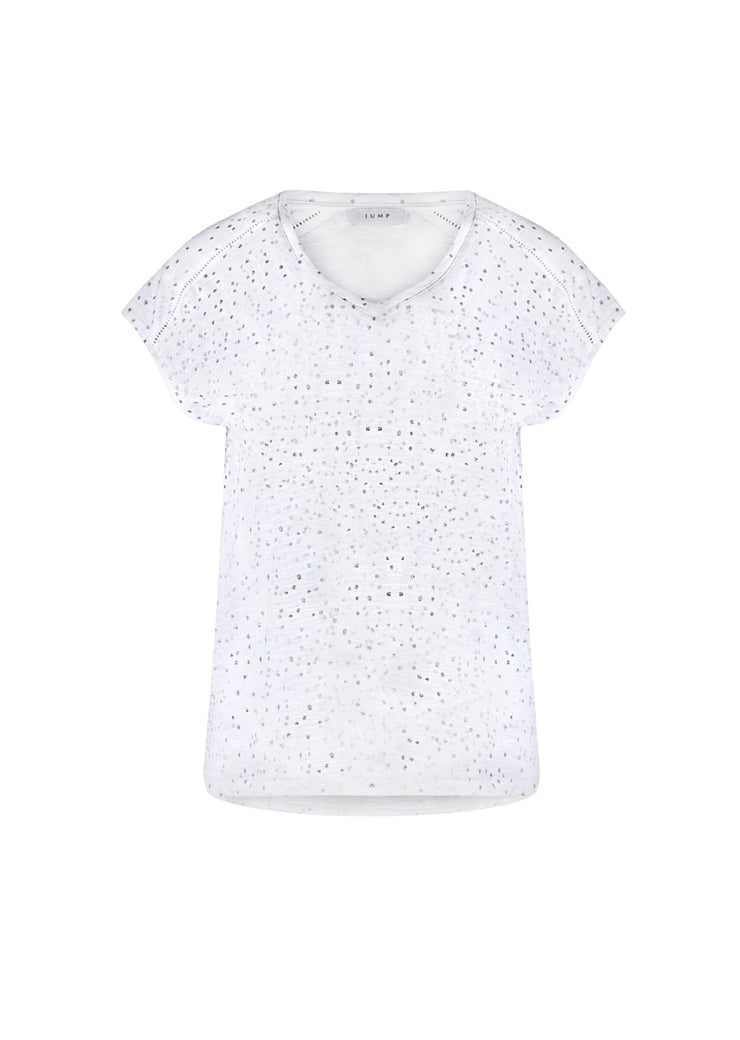 Top - Splatter Print Tee by JUMP