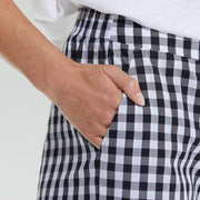 Pant - 7/8 Gingham Marco Polo
